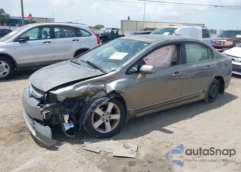 2006 Honda Civic Ex из США, поврежденный, VIN 2HGFA16816H502094